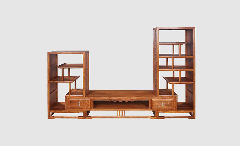 潮南中式装饰厅柜组合家具效果图